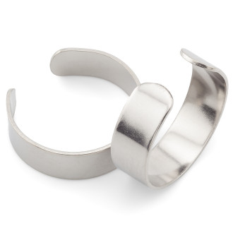 Кольцо регулироемое с-образное нержавеющая сталь 4 шт. 6х0,6 мм Платина