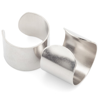 Кольцо регулироемое с-образное нержавеющая сталь 4 шт. 15х0,6 мм Платина