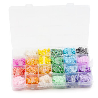 Набор для изготовления украшений из бисера №53 190х130х22 мм ±480 г (±24000 шт.)