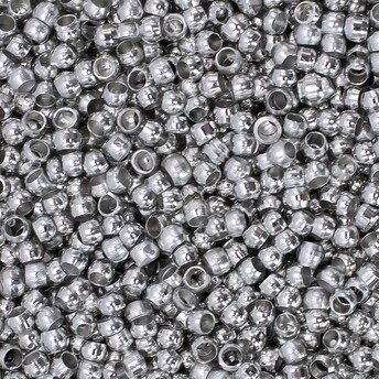 Кримпы стопперы Beads stuff 2 мм внутр. 1 мм Платина +-100 шт.