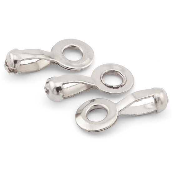 Коннектор для шариковой цепи нержавеющая сталь 5 шт. 2,0/2,4 мм Платина