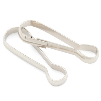 Карабин пружинный металлический 30 шт. 27 мм Платина