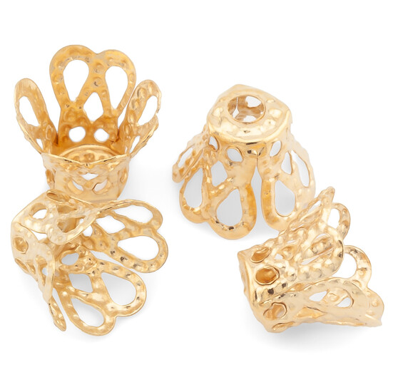 Обниматель для бусин Галилео +-100 шт. 7х9 мм Золотистый