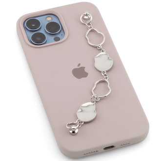 Держатель телефона Металлический декор 17х1,8 см 1 шт. Платина