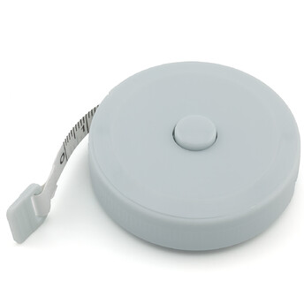 Метр мягкий в рулетке измерительная лента ленты 150х0,7 см рулетка 5х1,4 см Небесный в уп. 1 шт.