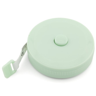 Метр мягкий в рулетке измерительная лента ленты 150х0,7 см рулетка 5х1,4 см Оливковый в уп.