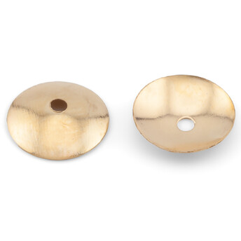 Обниматели для бусин Круглый +-200 шт. 8 мм Золотистый