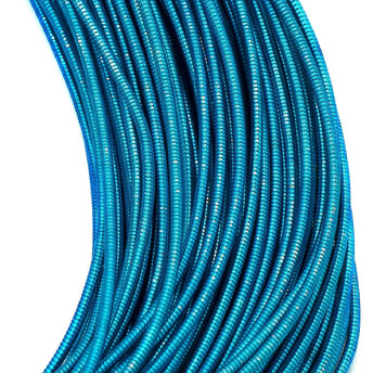 Канитель жесткая 1 мм 1 м Голубой