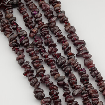 Гранат сколы крошка из камня 5-10 мм +-80 см 1 шт.