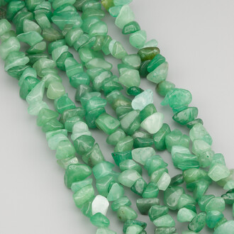 Нефрит сколы крошка из камня 5-10 мм +-80 см 1 шт.