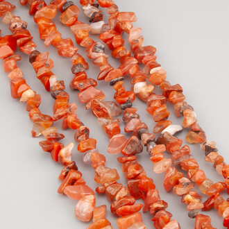 Сердолик сколы крошка из камня 5-10 мм +-80 см 1 шт.