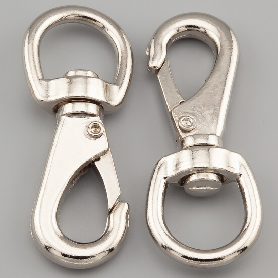 Карабин 68х27 мм Ø 18 мм 1 шт. Платина