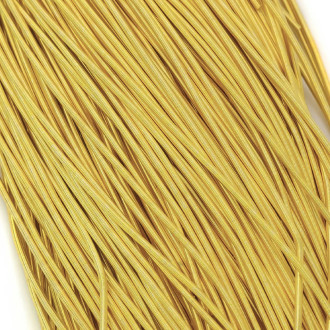 Канитель мягкая матовая 1 мм 5 г Золото светлое