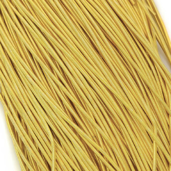 Канитель мягкая матовая 1 мм 5 г Золото светлое