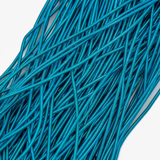 Канитель гладкая глянцевая 1 мм 5 г Аквамарин