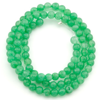 Нефрит бусины из камня 4 мм +-37 см 1 шт.