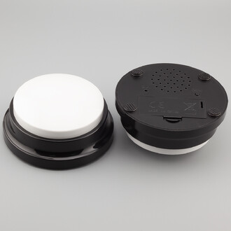 Голосовая интерактивная кнопка для собак с функцией записи 9х4,5 см 1 шт. Белый