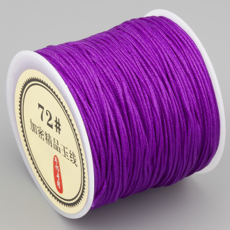 Шнур нейлоновый Шамбала 0,8 мм +-50 м Фиолетовый