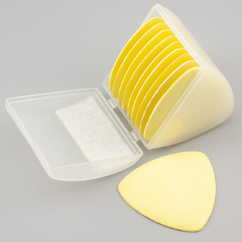 Мел раскроечный портновский для разметок 5х5х0,35 см 10 шт. Желтый