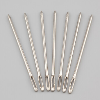 Игла тупая для кожи 1,5х53 мм ушко 7 мм 1 шт. Платина