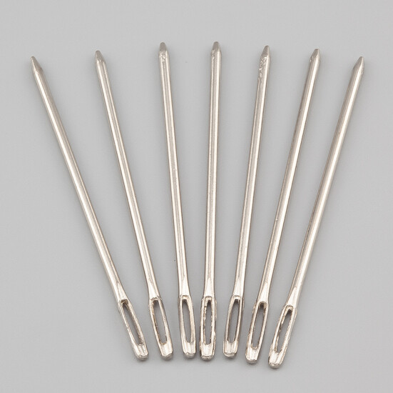 Игла тупая для кожи 1,5х53 мм ушко 7 мм 1 шт. Платина