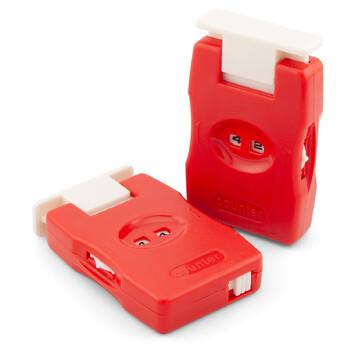 Счетчик для вязания пластиковый 7х4,4 см 1 шт. Красный