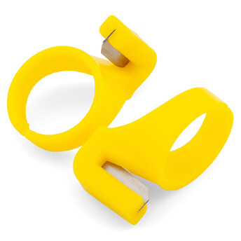 Ниткорез кольцо регулируемое 17х20 мм 1 шт. Желтый