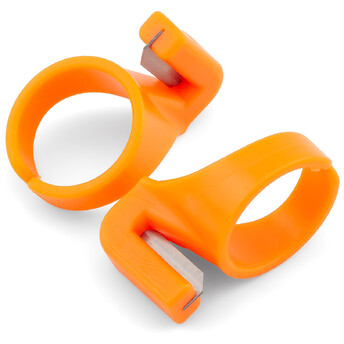 Ниткорез кольцо регулируемое 17х20 мм 1 шт. Оранжевый