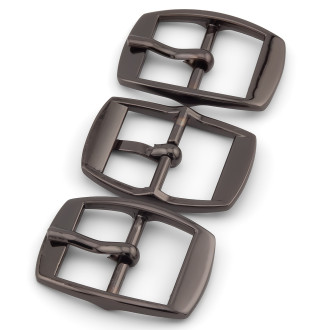 Пряжка прямоугольная Ø 22х19х4,5 мм 1 шт. Черный Никель