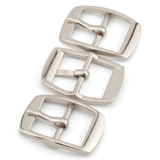 Пряжка прямоугольная Ø 21х16х3,5 мм 1 шт. Платина