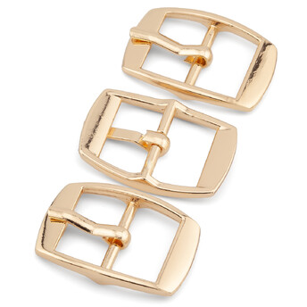 Пряжка прямоугольная Ø 21х16х3,5 мм 1 шт. Золото