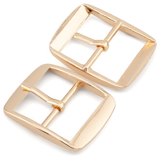 Пряжка прямоугольная Ø 33х31х6,5 мм 1 шт. Золото