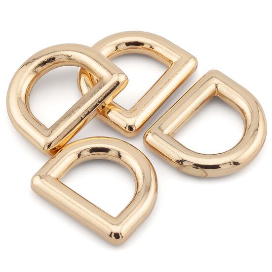 Полукольцо литое 16х14х2,8 мм Ø 10,5х8 мм 1 шт. Золото