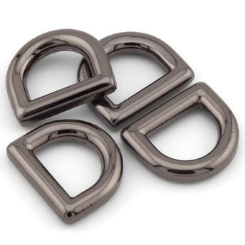 Полукольцо литое 16х14х2,8 мм Ø 10,5х8 мм 1 шт. Черный Никель