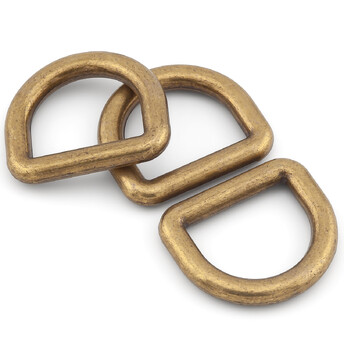 Полукольцо литое 23,6х20,5х4 мм Ø 15,6х12,7 мм 1 шт. Бронза