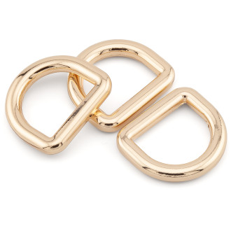 Полукольцо литое 23,6х20,5х4 мм Ø 15,6х12,7 мм 1 шт. Золото