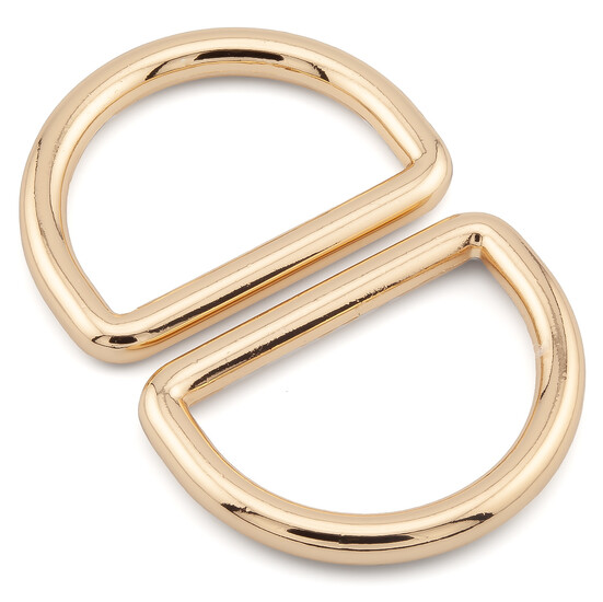 Полукольцо литое 33х23,5х4 мм Ø 25х15,5 мм 1 шт. Золото