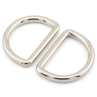 Полукольцо литое 48,7х35,8х5,4 мм Ø 37,8х25 мм 1 шт. Платина