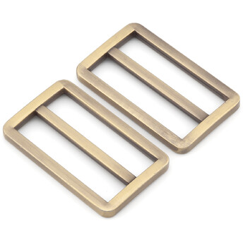 Перетяжка литая рамка с штангой 39х28х3,3 мм Ø 31,6 мм 1 шт. Античное Золото