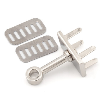 Стойка для навесного замка сумки Эрмес 27,8х17,8х35 мм 1 шт. Платина