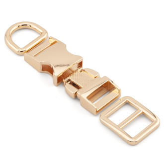 Набор из 3-ох Перетяжка Фастекс Полукольцо Ø 19 мм Золото