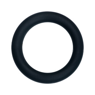 Бусина Кольцо силиконовая для грызунков 65х10 мм 1 шт. Черный