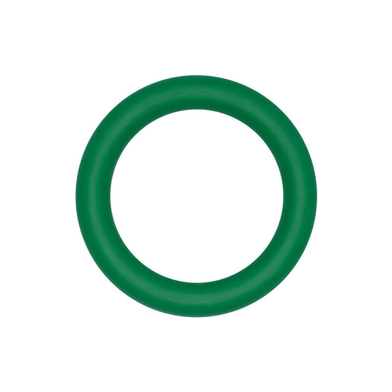 Бусина Кольцо силиконовая для грызунков 65х10 мм 1 шт. Зеленый