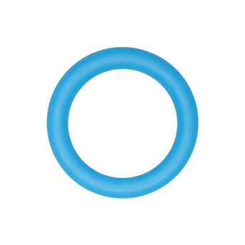 Бусина Кольцо силиконовая для грызунков 65х10 мм 1 шт. Голубой