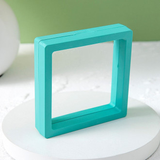 Ювелирная упаковка для украшений 7х7х2 см 1 шт. Тиффани