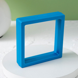 Ювелирная упаковка для украшений 9х9х2 см 1 шт. Синий