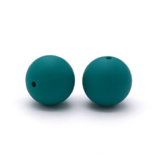 Бусина Шар силиконовая для грызунков 15 мм Ø 2 мм 10 шт. Нефритовый