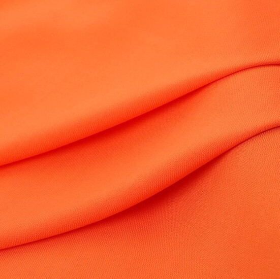Ткань 100% вискоза LuxFabric 160 г/м² 1,6 м 1 м Оранжевый