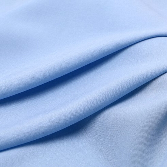 Ткань 100% вискоза LuxFabric 160 г/м² 1,6 м 1 м Голубой