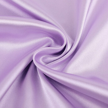 Ткань атлас LuxFabric 115 г/м² 1,5 м 1 м Сиреневый